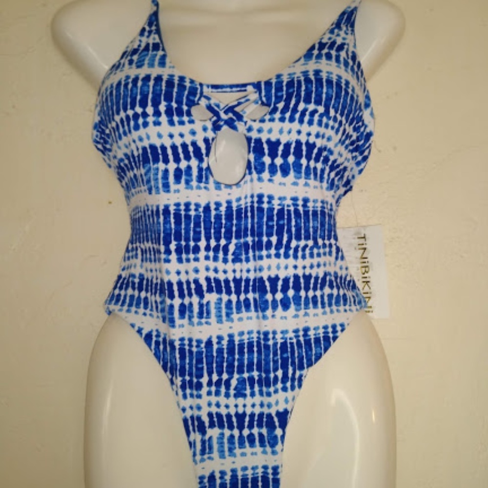 🌹  NEW BLUE  TINIBIKINI SWIMWEAR Small